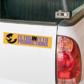 Fetus in Fetu Productions bumpersticker (Op Truck)