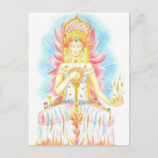 Feu intérieur briefkaart