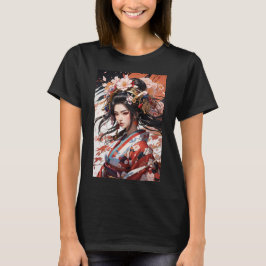 Feudal Japan Onna-Bugeisha T-shirt! T-shirt