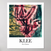 Feuer Clown I (Fire Clown) door Paul Klee Poster (Voorkant)