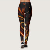 Feuer Leggings (Achterkant)