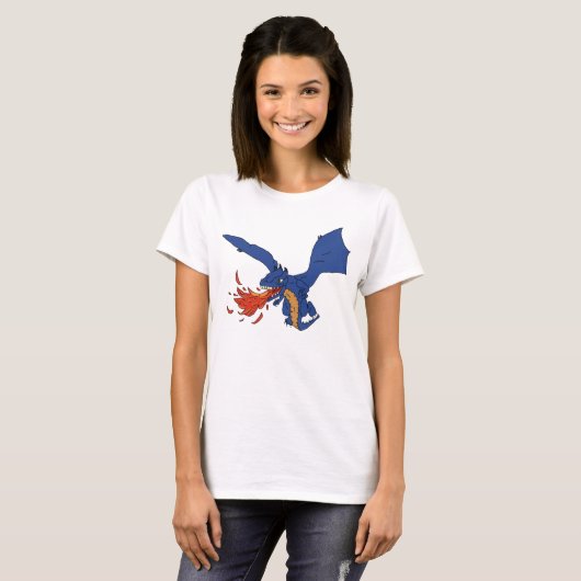 Feuerdrache T-shirt (Voorkant volledig)