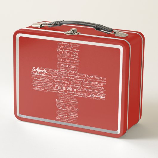 Feuerwehr Schweiz - Wortwolke Design (Voorkant)