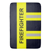 Feuerwehr Symbol Uniform Blau Badematte Badmat (Voorkant Verticaal)
