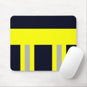 Feuerwehr Symbol Uniform Blau Mousepad Muismat (Met muis)