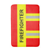 Feuerwehr Symbol Uniform Rot Badematte Badmat (Voorkant Verticaal)