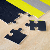 Feuerwehr Symbool Uniform Blau Legpuzzel (Zijkant)