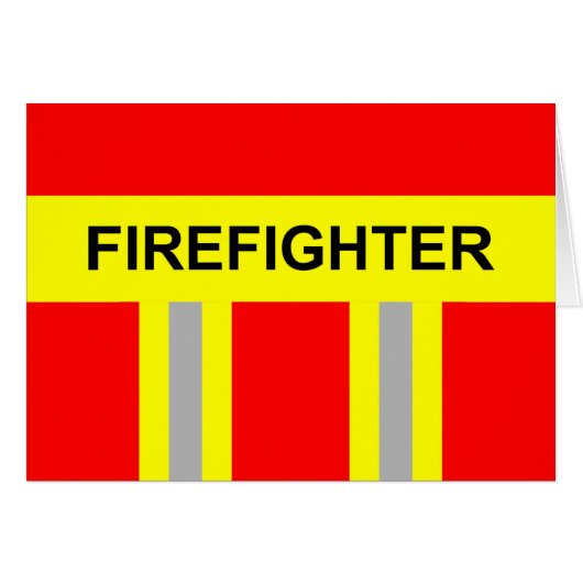 Feuerwehr Symbool Uniform Rot (Voorkant Horizontaal)
