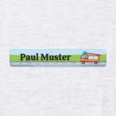 Feuerwehr Tag - 96 schmale Kinder Etiketten Labels (Design 1)