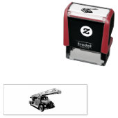 Feuerwehrauto Zelfinktende Stempel (In situ)