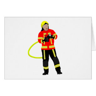 Feuerwehrmann in Einsatzkleidung