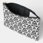 Feuille Damask Big Pattern Black op White Etui (Open)