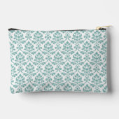 Feuille Damask Blauwgroen Pattern Etui (Achterkant)