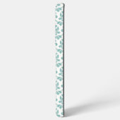 Feuille Damask Blauwgroen Pattern Samsung Galaxy Hoesje (Linkerkant)