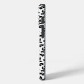Feuille Damask Zwart Patroon (Aangepast) Case-Mate iPhone Case (Achterkant / Links)