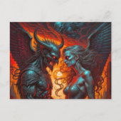 Feurige Grüße/hot greetings Briefkaart (Voorkant)