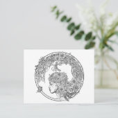 Fey Flower: DIY Kleurrijke Kaart van Sonja A.S. (Staand voorkant)