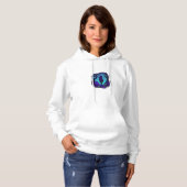 Fey Gothic Emo Goblincore Aesthetic  Forest Graphi Hoodie (Voorkant volledig)