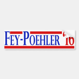 Fey / Poehler 2016 Campaign Sticker