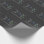Feynman Diagram Physics Equatoriaal science fysicu Cadeaupapier (Hoek)