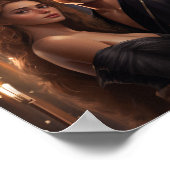 Feyre en Rhysand van ACOTAR Poster (Hoek)