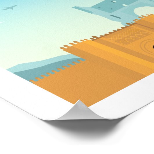 Fez City marocco poster (Hoek)