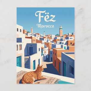 Fez Marokko Briefkaart