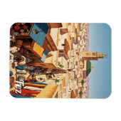 Fez Marokko Reizen Magneet (Horizontaal)
