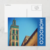 Fez Minaret Briefkaart (Voorkant / Achterkant)