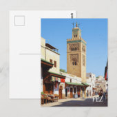 Fez Morocco Travel Briefkaart (Voorkant / Achterkant)