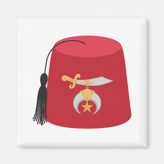 Fez-Pet Magneet (Voorkant)