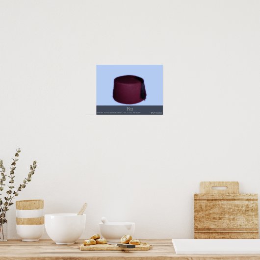 fez poster (Keuken)