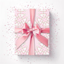 Fez Starburst Trellis in Roze en Groen