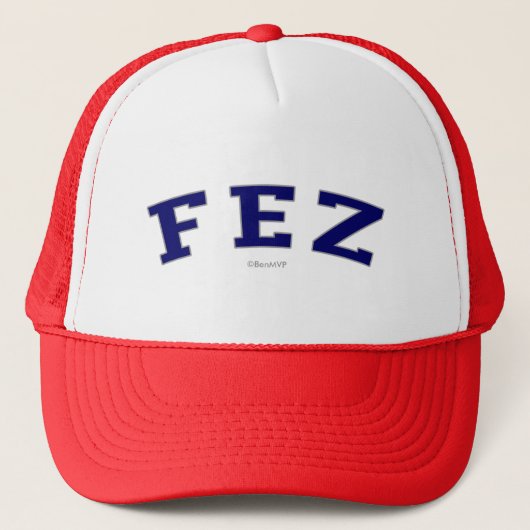 fez trucker pet (Voorkant)
