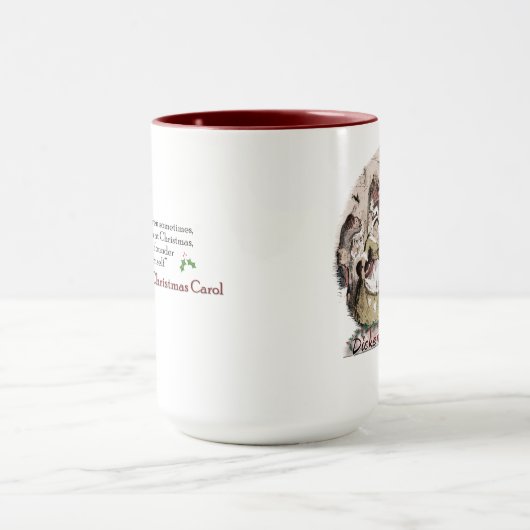 Fezziwig-Dickens en kerstmis-Mok Mok (Midden)