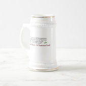 Fezziwig-Dickens en Kerststein Bierpul (Voorkant links)