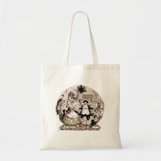 Fezziwig-Dickens en kersttas Tote Bag (Voorkant)