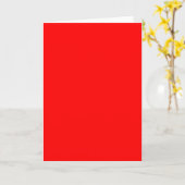 FF0000 Rood Kaart (Gele Bloem)