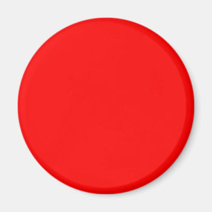 FF0000 Rood Magneet