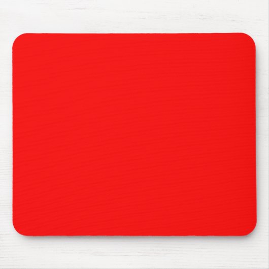 FF0000 Rood Muismat (Voorkant)