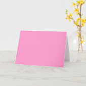 FF99CC Solid Medium Roze Sjabloon (Gele Bloem)