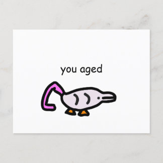 FF "Happy Birthday"-Kaart Briefkaart