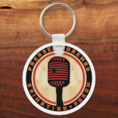 FFAF-microfoonsleutelhanger Sleutelhanger (Voorkant)