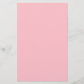 FFC0CB Roze Briefpapier (Voorkant)