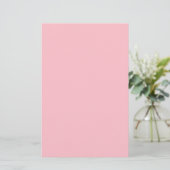FFC0CB Roze Briefpapier (Staand voorkant)