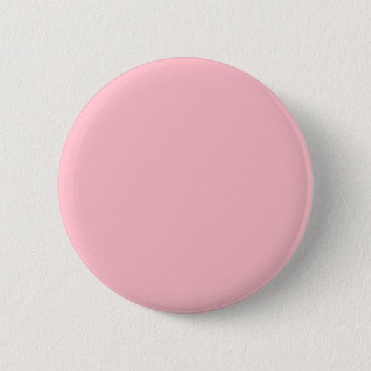 FFC0CB Roze Ronde Button 5,7 Cm (Voorkant)