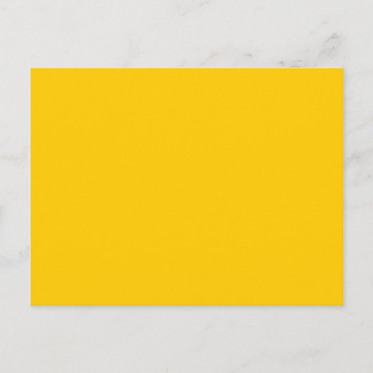 FFCC00 Goud Briefkaart (Voorkant)