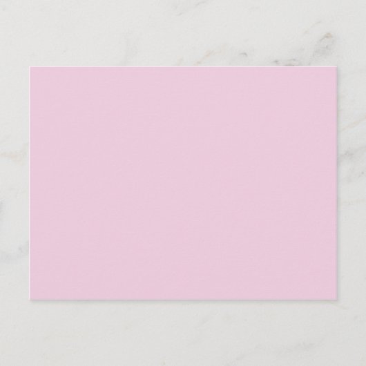 FFCCFF Bleek Lila roze lavender Solid Color Briefkaart (Voorkant)