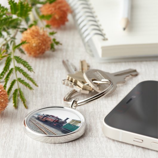 Ffestiniog and Transport for Wales Keyring Sleutelhanger (Zijkant)