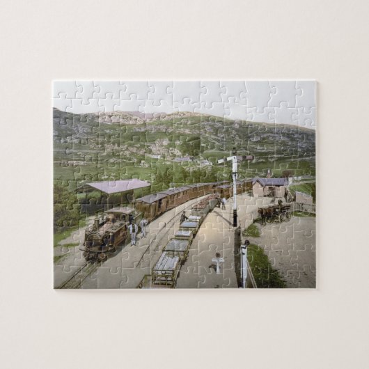 Ffestiniog-spoorweg Jigzaag Puzzle Legpuzzel (Horizontaal)